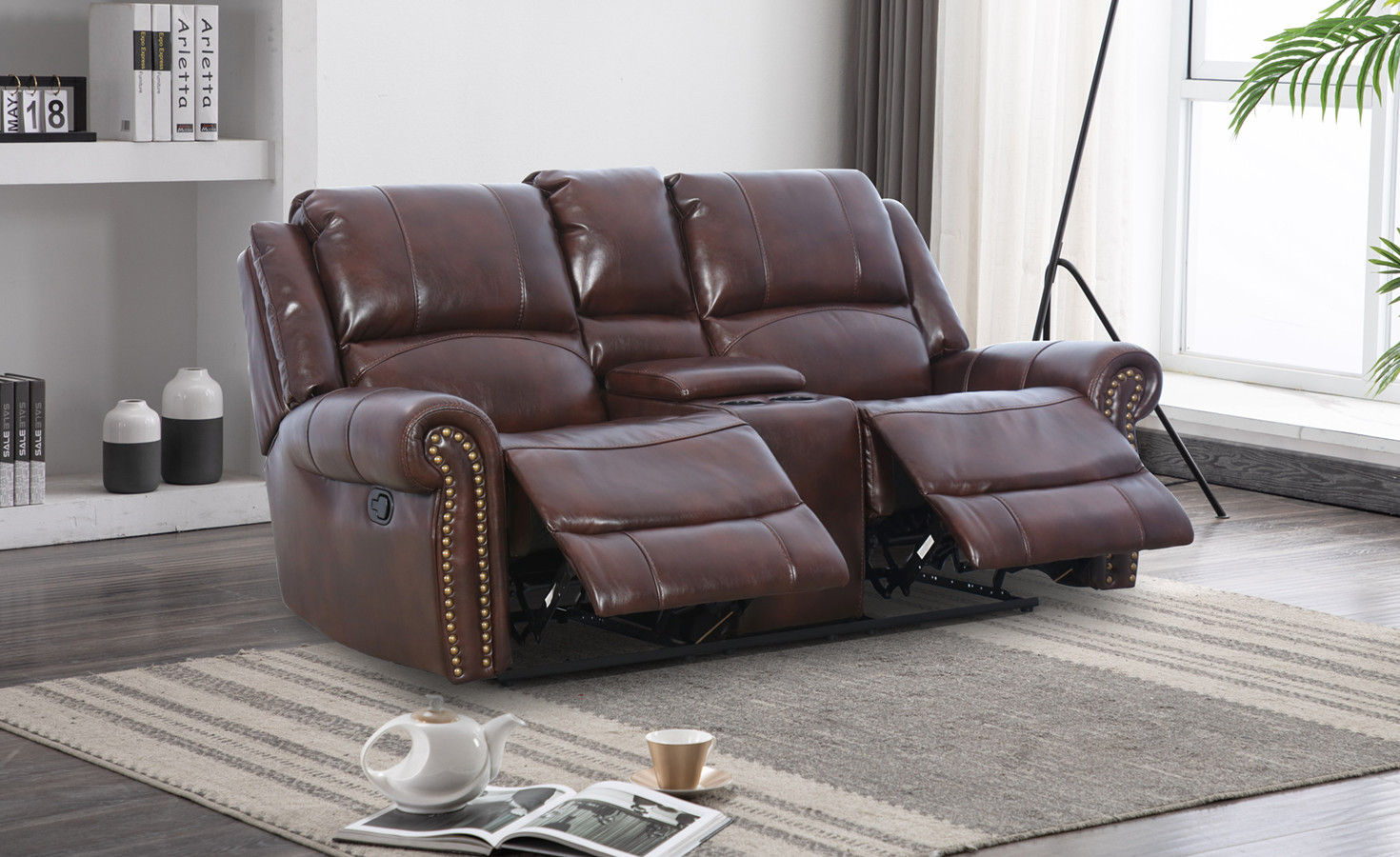 NETANY 7 SEATER RECLINER SOFA