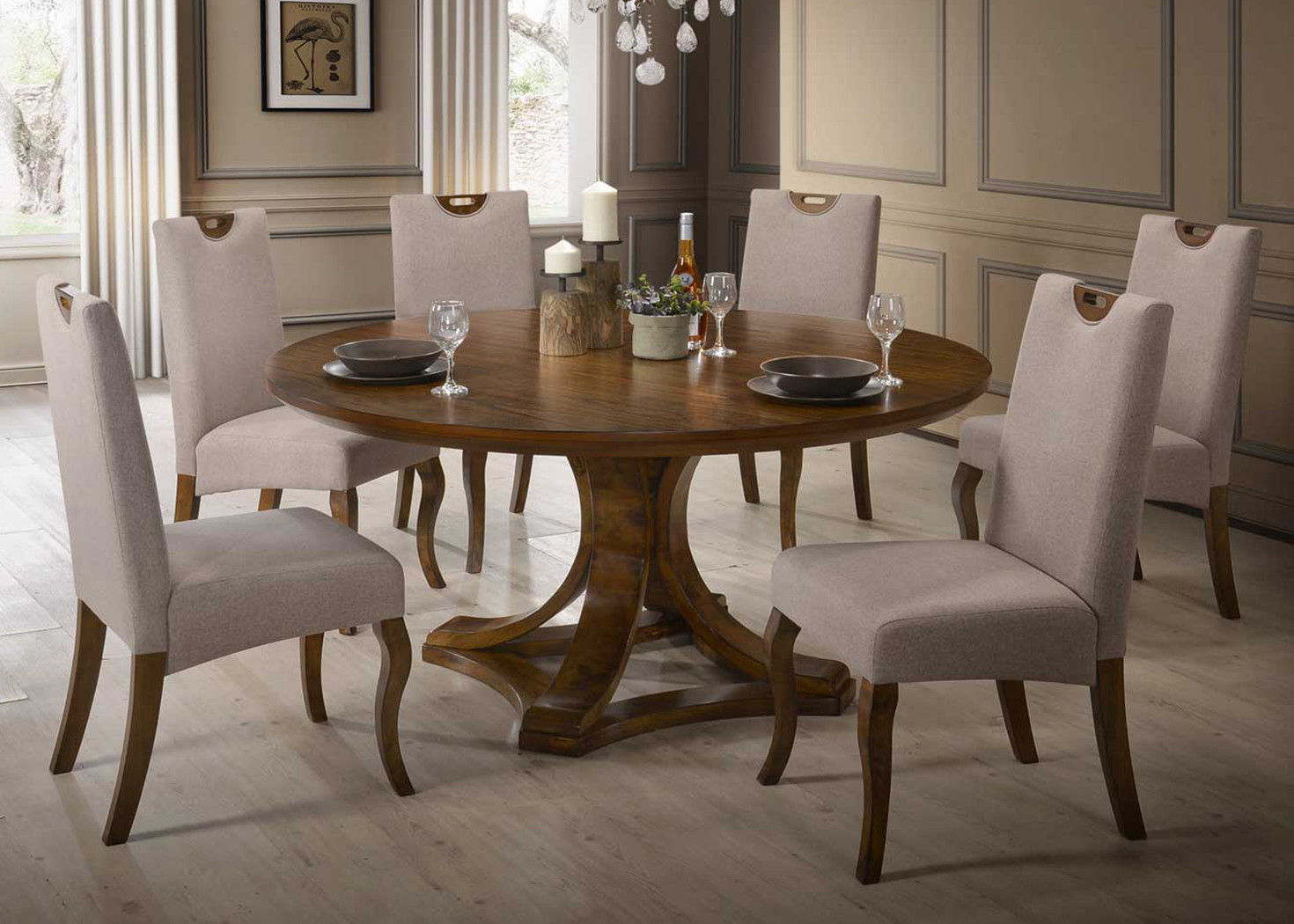 Cornelia 6 Seater Dining Set (AC4052T)