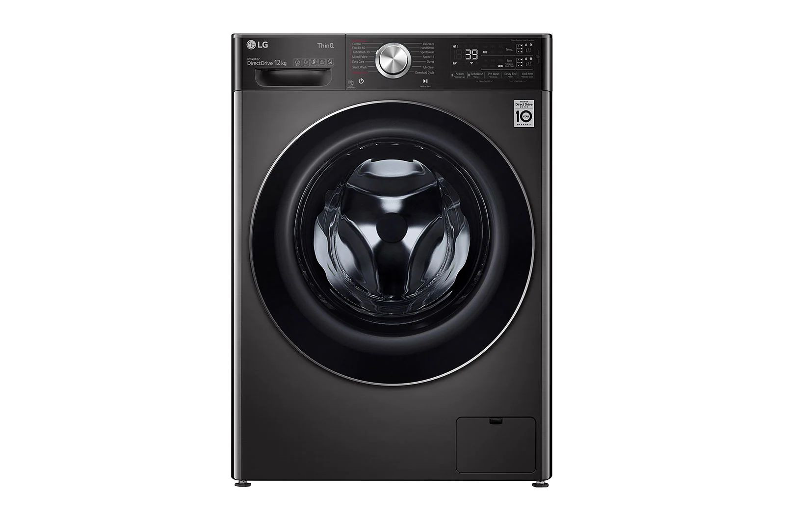 LG F4V9BWP2EE Front Load Washing Machine12KG – Black