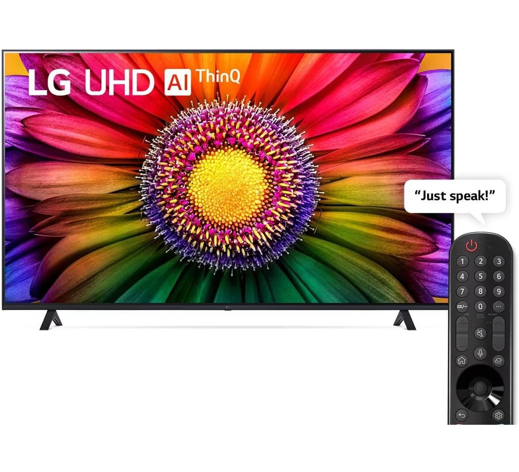 LG 55" 55UR80006LJ UHD TV 4K - ThinQ AI, a5 Gen6, AI Processor