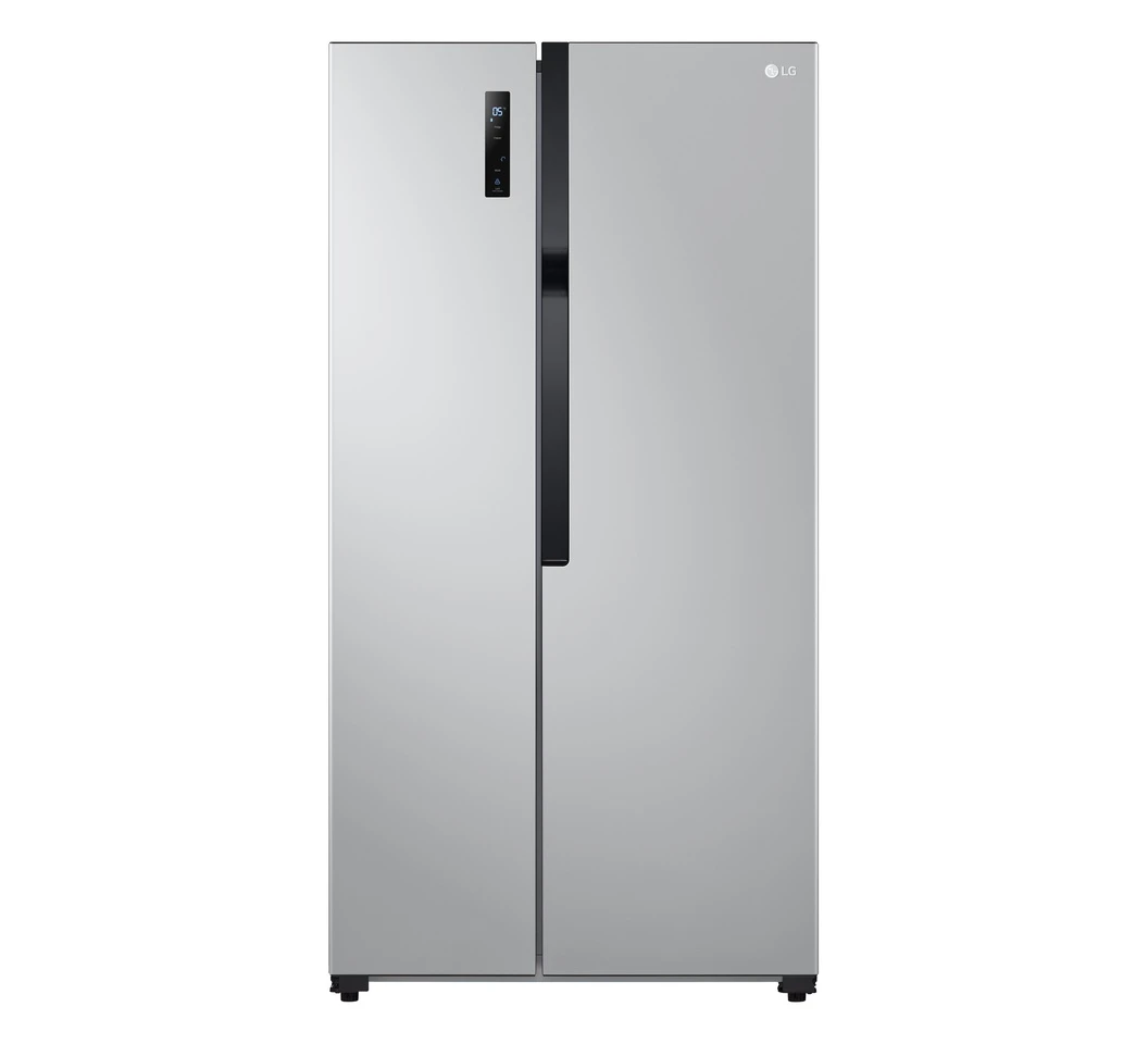 LG GC-FB507PQAM Side by Side Fridge, 519 L - Multi Air Flow, Touch LED Display, Tempered Glass Shelve