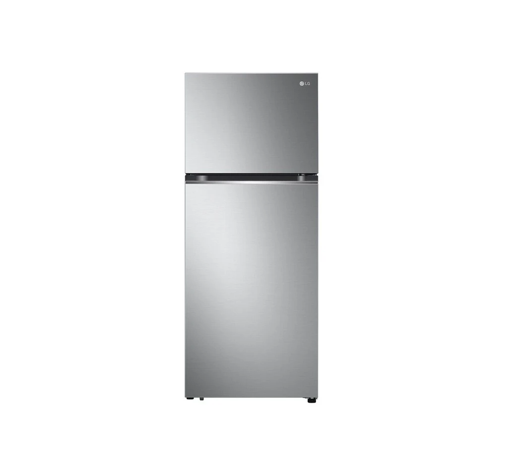 LG GN-B472PLMB Top Mount Freezer Fridge, 375L - Smart Inverter Compressor, LinearCooling™, DoorCooling+™