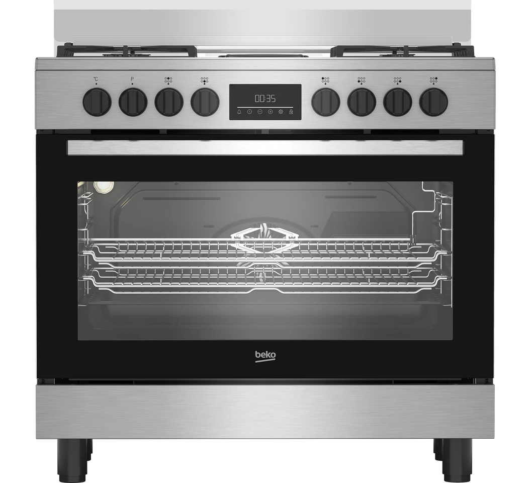 Beko BGM 21225 EX Cooker 4 Gas 2 Electric 90 CM