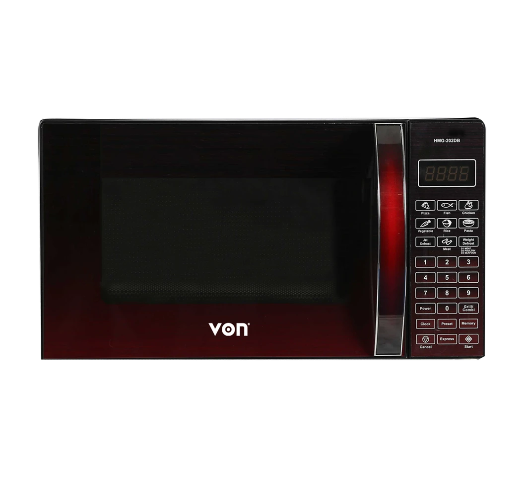Von VAMG-20DGB 20L Microwave Oven Grill - Black