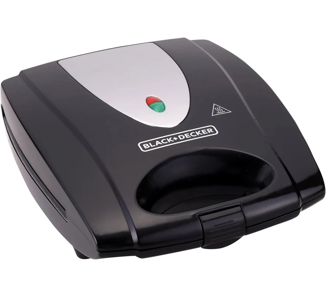 BLACK+DECKER TS4080-B5 Sandwich Maker, 4-slice - Black