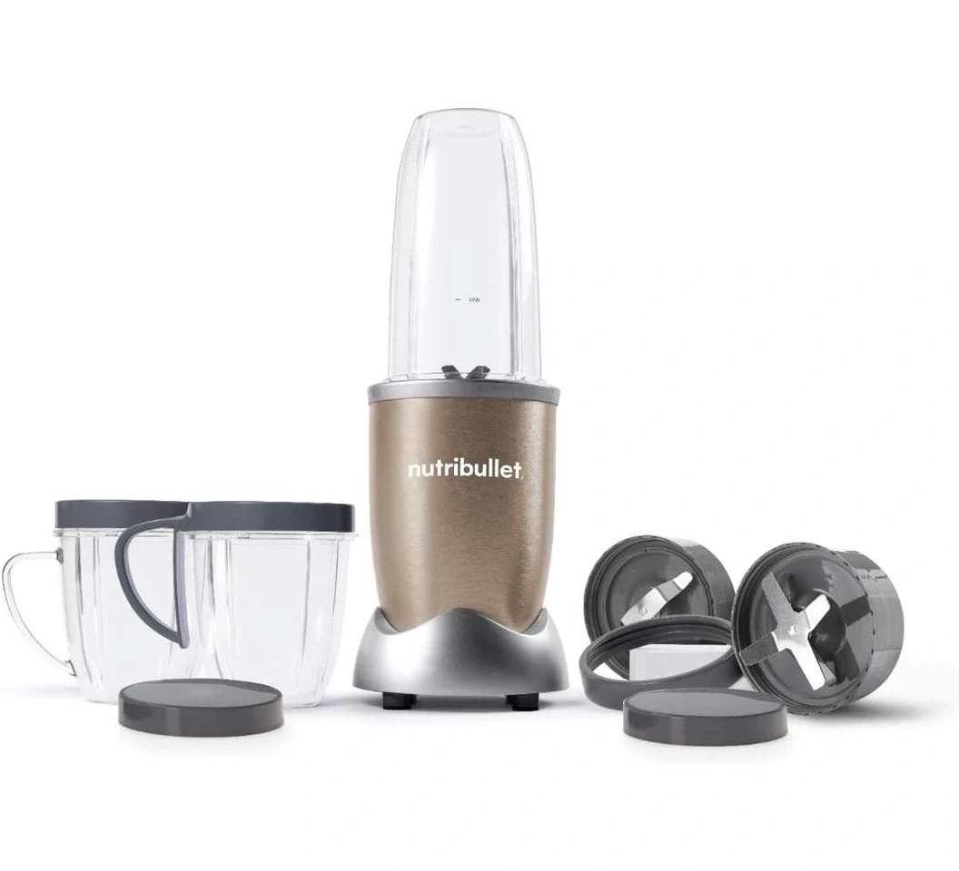 NutriBullet NB9-1212 900 Pro 900W, 12 Piece Set - champagne