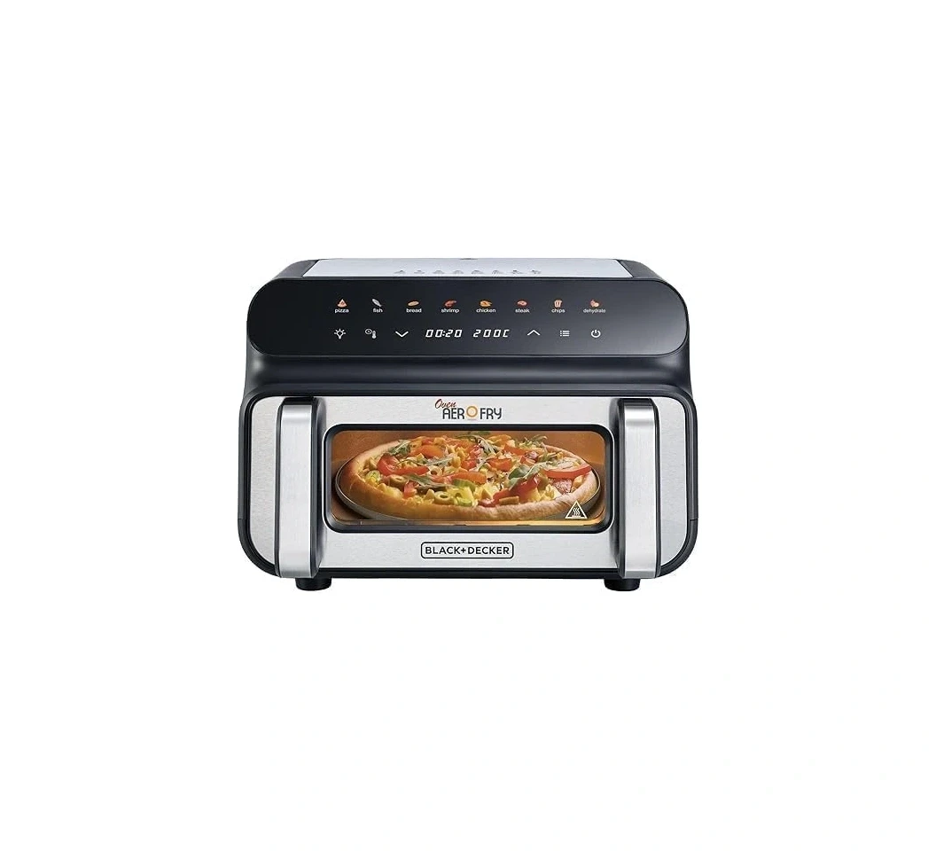 BLACK+DECKER PGAF105-B5 Digital Pizza Oven Air Fryer 10.5L