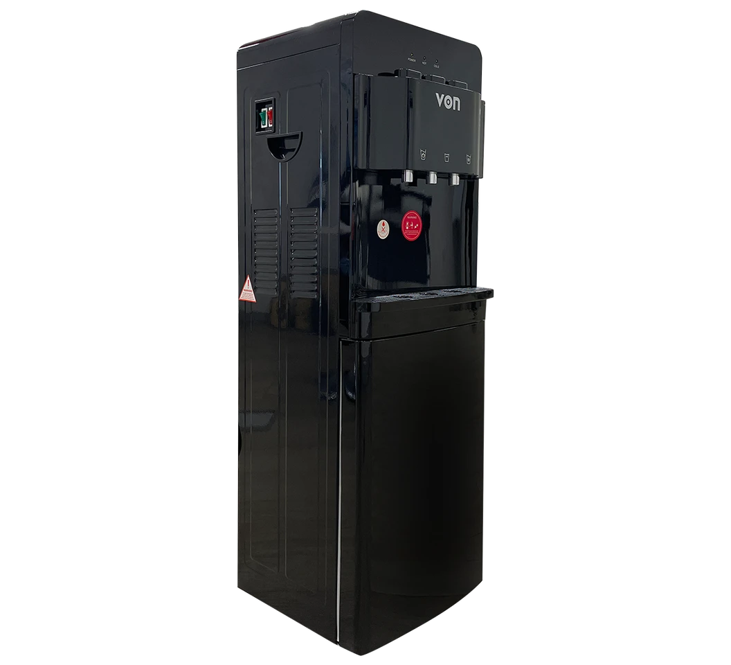 Von VADL2211K Water Dispenser Electric Cooling With Cabinet - Black