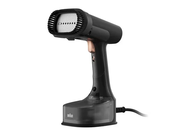 Braun GS7077BK Handheld Garment Steamer Quickstyle 7, 1600W -Black/Copper