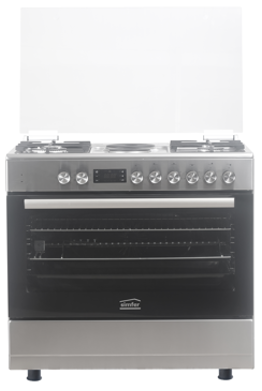 Simfer Cooker 4 Gas +2 Electric - F9429SEWIM, Inox