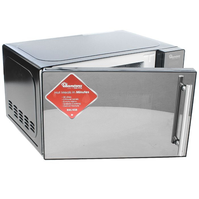 RAMTONS 20L DIGITAL MICROWAVE GLASS DOOR- RM/458