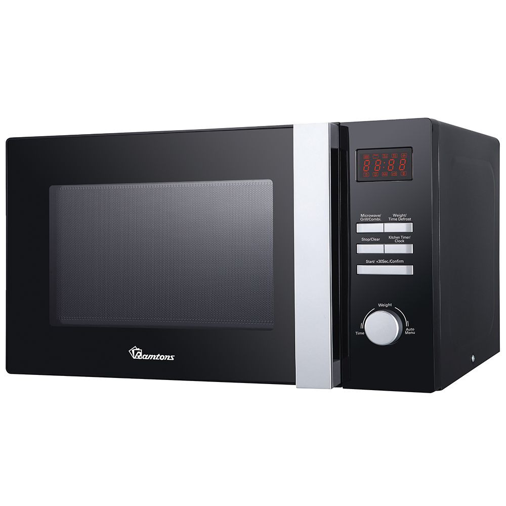 RAMTONS 25L MICROWAVE+GRILL BLACK- RM/551
