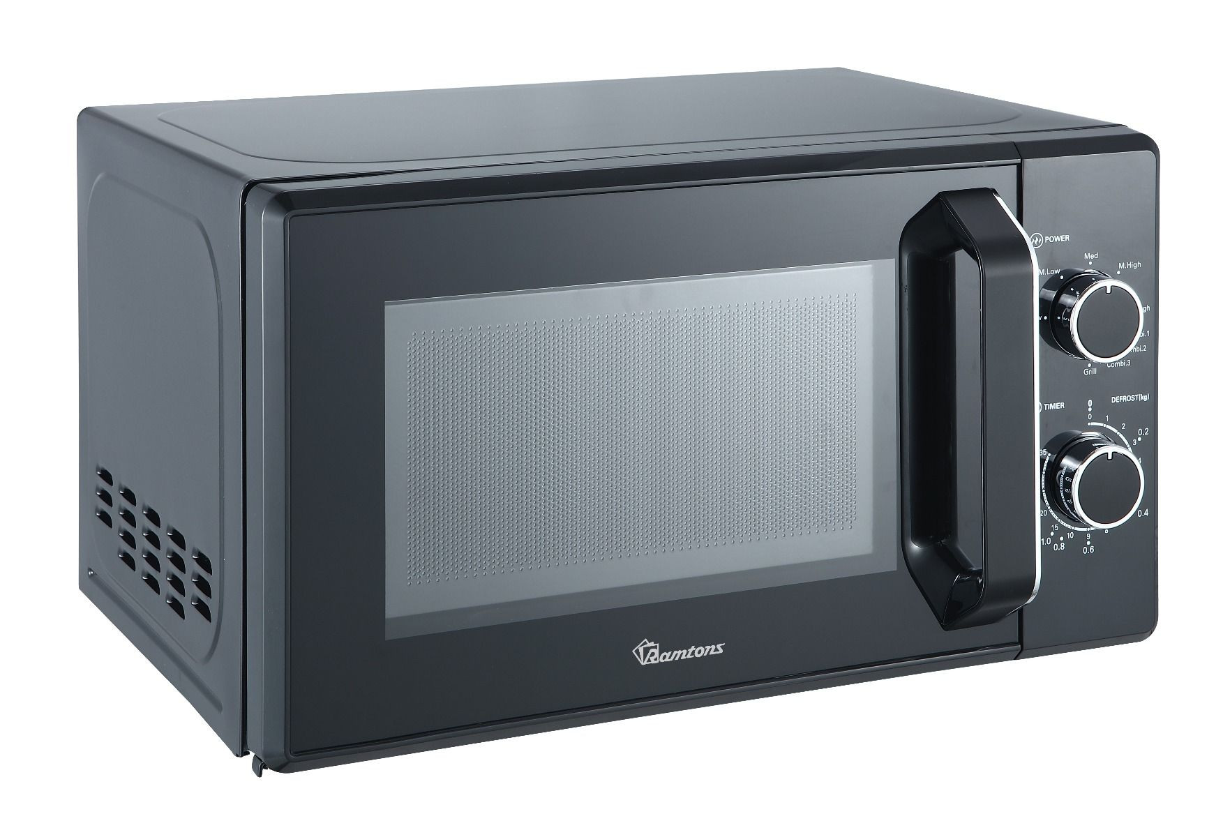 RAMTONS 20L MANUAL MICROWAVE BLACK- RM/573