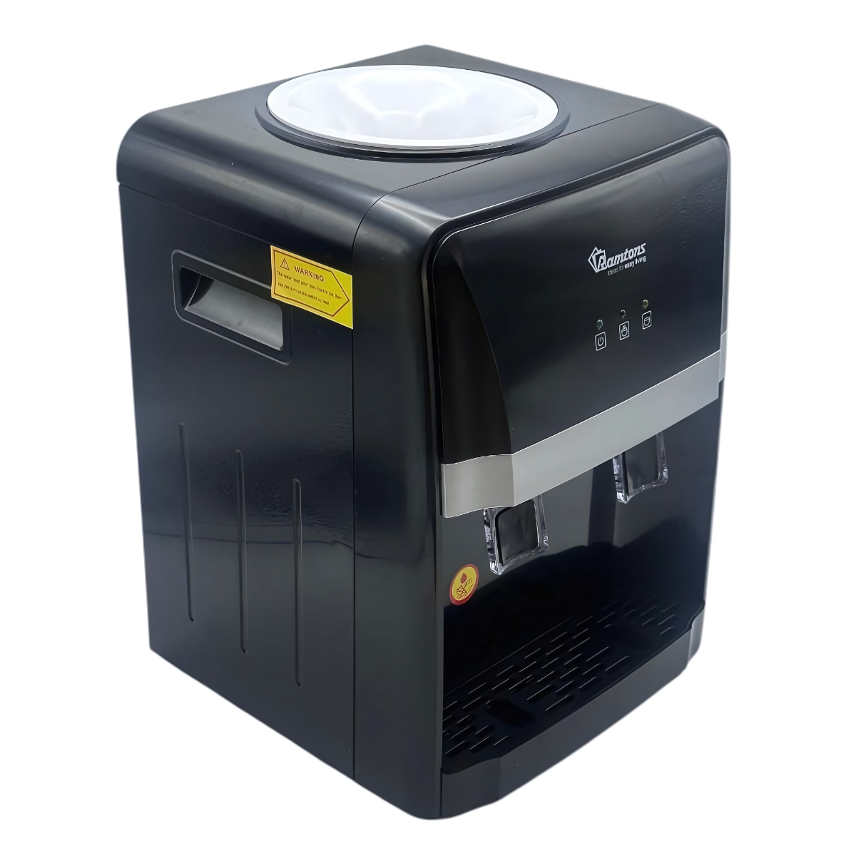 RAMTONS HOT & NORMAL TABLE TOP BLACK DISPENSER-RM/776