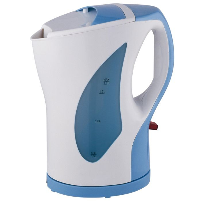 RAMTONS CORDLESS ELECTRIC KETTLE 1.7L WHITE AND BLUE- RM/317