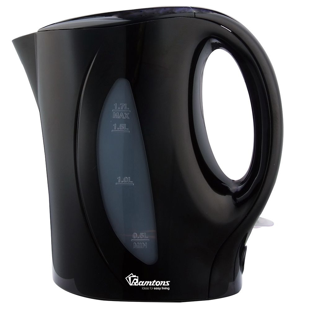 RAMTONS CORDED ELECTRIC KETTLE 1.7 LITRES BLACK- RM/594