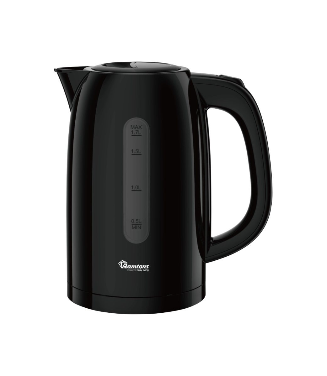 RAMTONS CORDLESS ELECTRIC KETTLE 1.7L BLACK- RM/766