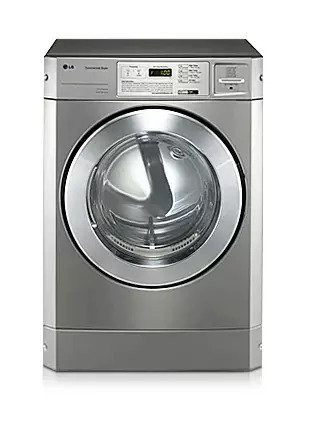 LG RV1329C7T Commercial Dryer, Front Load, 10KG, Silver - WIFI Stack