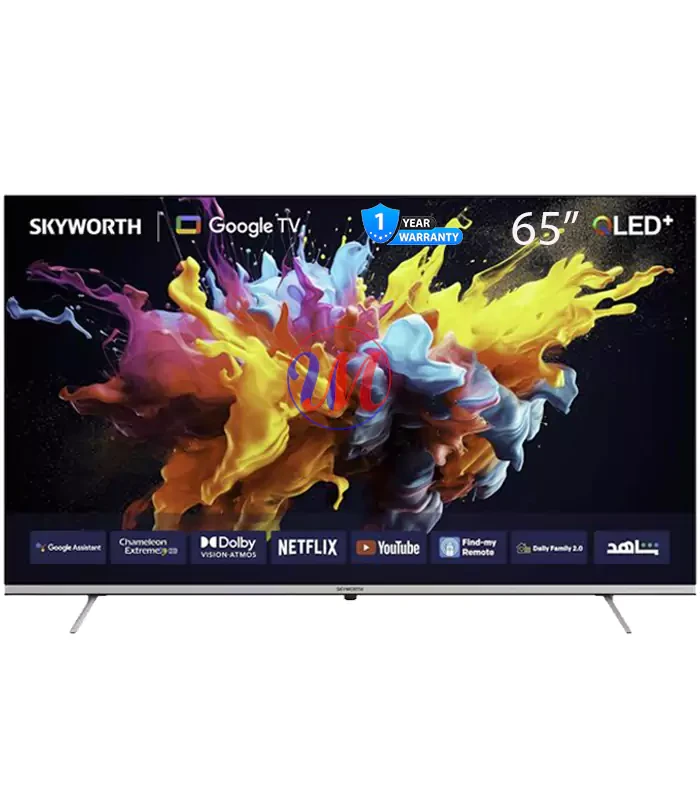 Skyworth 65″ 65Q6500 (NEW2025)QLED Google Smart Tv