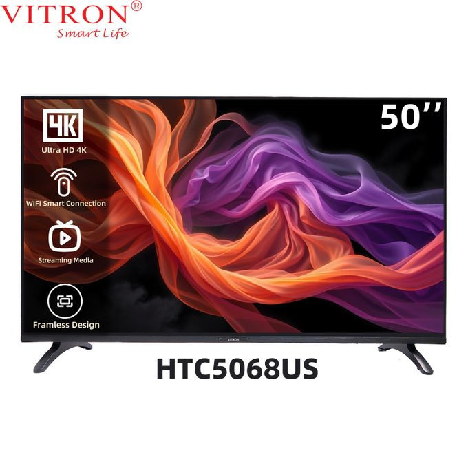 Vitron HTC5068US 50” Smart Android 4K UHD LED TV