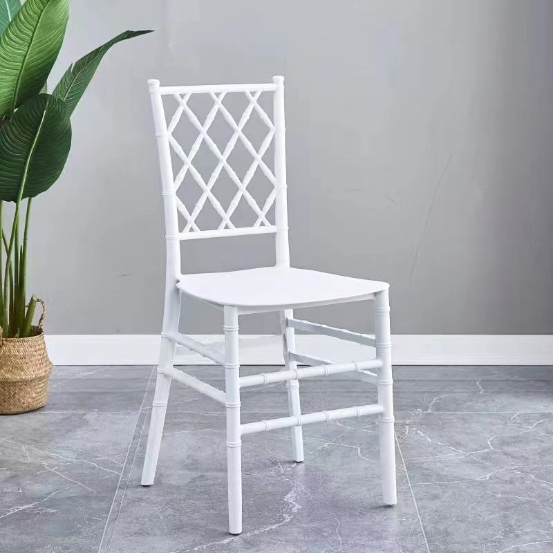 Chiavary White Diamond Chair
